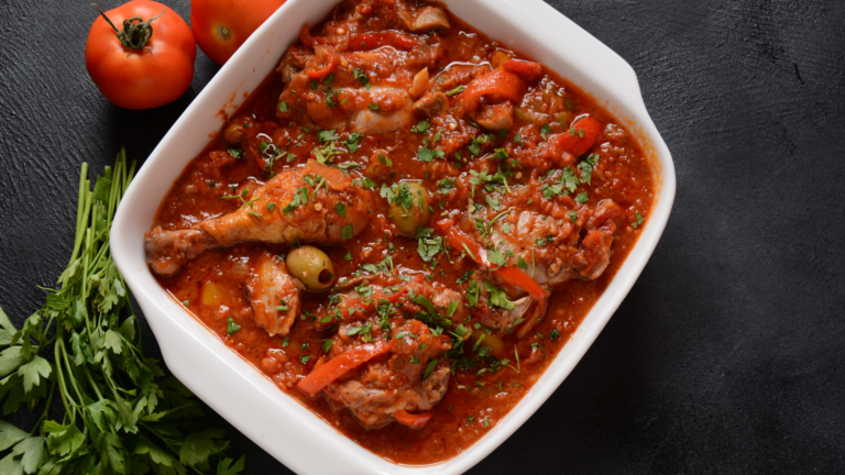 Slow Cooker Chicken Cacciatore